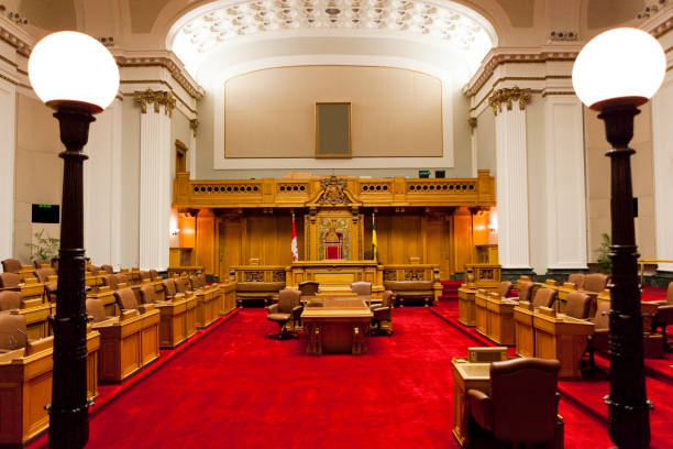 istock The Legislative Chamber at Saskatchewan Legislative Building in Regina, Saskatchewan, Canada 1302515698