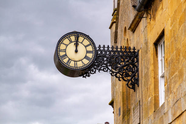 istock An old clock in a stone building 1302526560