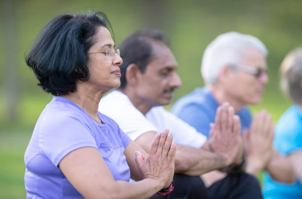 istock Meditation is key to relaxation 1302532960