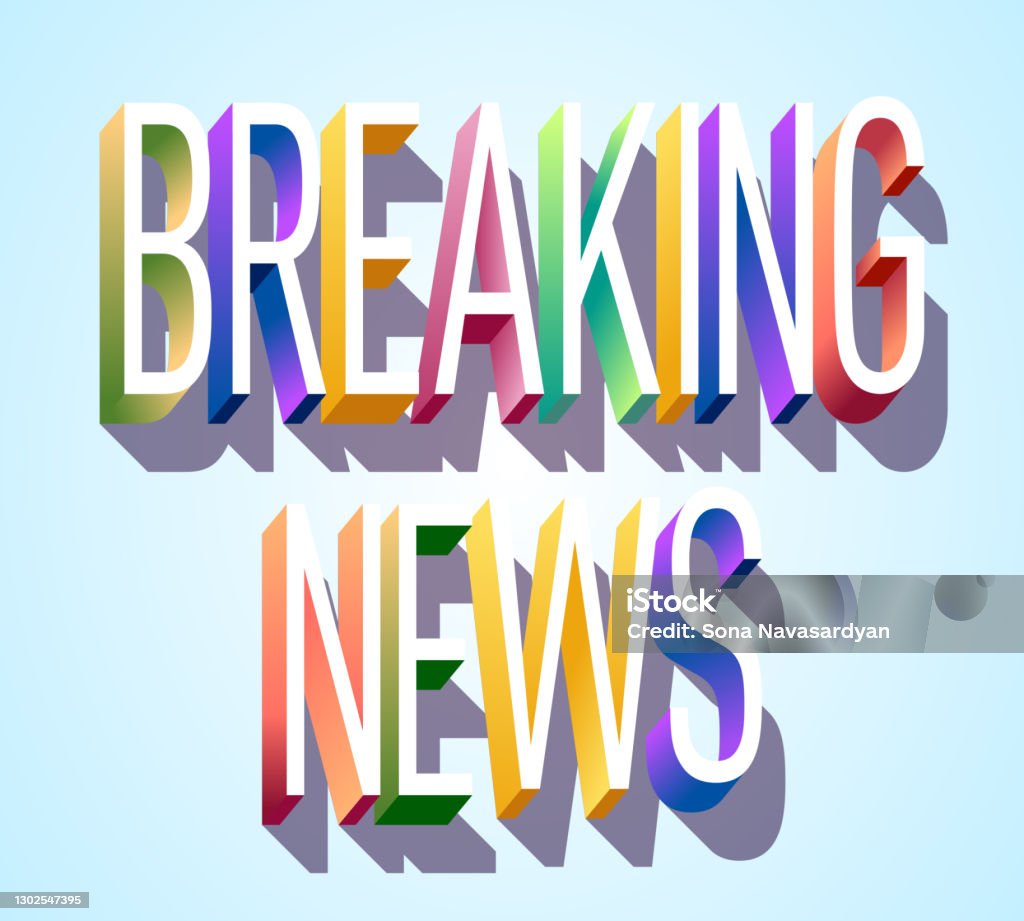 "속보" 텍스트의 다채로운 그림 - 로열티 프리 0명 벡터 아트 "속보" 텍스트의 다채로운 그림 - 로열티 프리 0명 벡터 아트