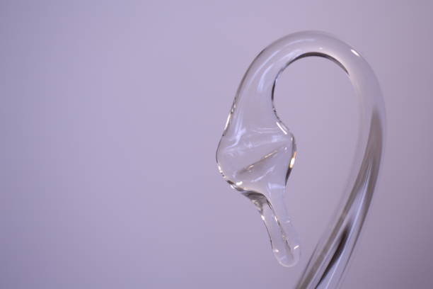 istock Glass swan ornament 1302549264