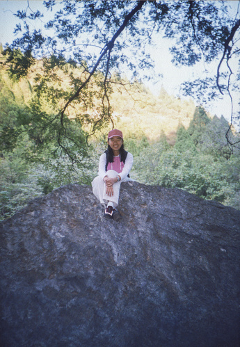 1990 China Young Girl Fotos de la vida real photo