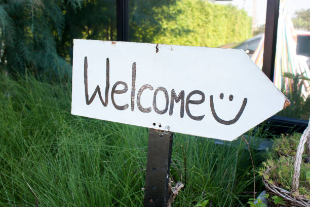 istock Welcome - stock photo 1302550527