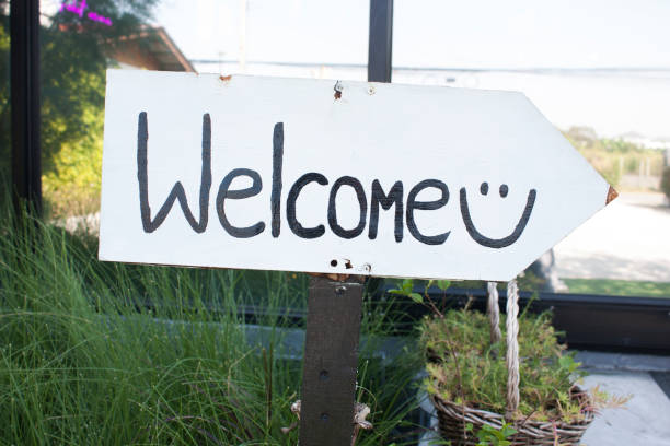istock Welcome - stock photo 1302550562