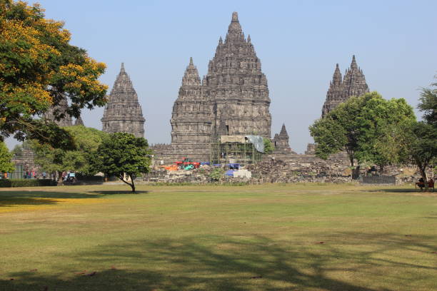 istock Prambanan temple complex is the largest hindu temple in Indonesia 1302554814