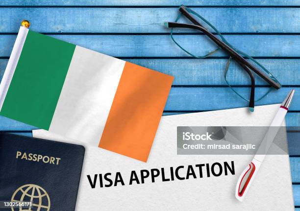 Ireland Visa Application Form Stock Photo Download Image Now ireland-visa-application-form-stock-photo-download-image-now