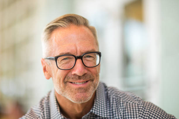 istock Portarit of a handsome older man 1302570114