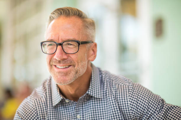 istock Portarit of a handsome older man 1302570147