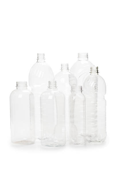 istock many different empty plastic bottles isolated on white background. production of new containers 1302570331