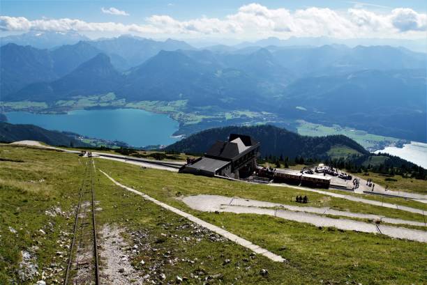 istock Schafberg Railway, St. Wolfgang 1302578964