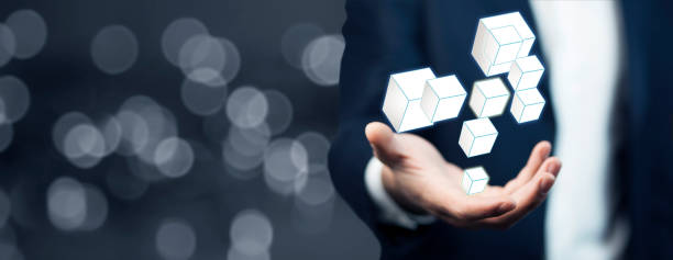 istock the man holding cubes icon 1302579276