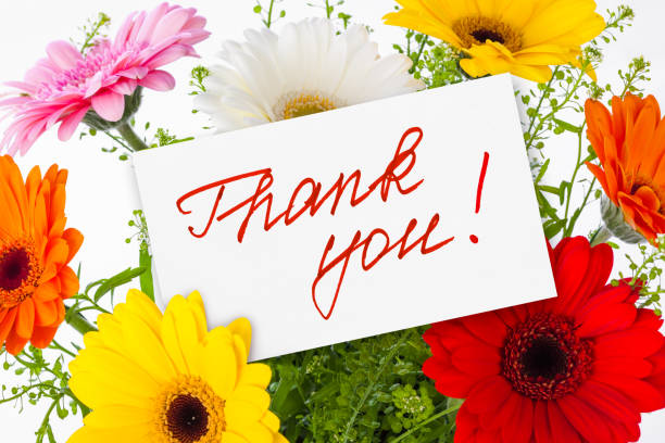 istock Flowers bouquet and greeting card 1302581679