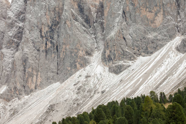 istock landslide in progress in a dolomites wall in Italy 1302585516