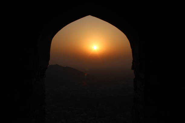 istock Door to heaven 1302586136