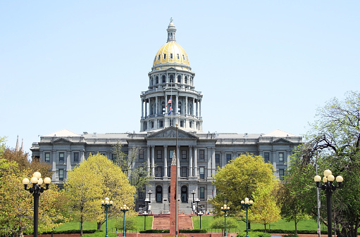 Colorado's Capitol Building, Denver, Colorado, USA