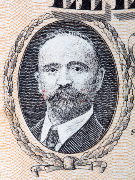 istock Francisco Ignacio Madero a portrait from old Mexican money 1302594260