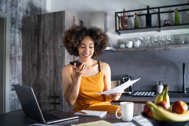 istock Afro woman working from home during pandemic outbreak COVID-19 1302597977