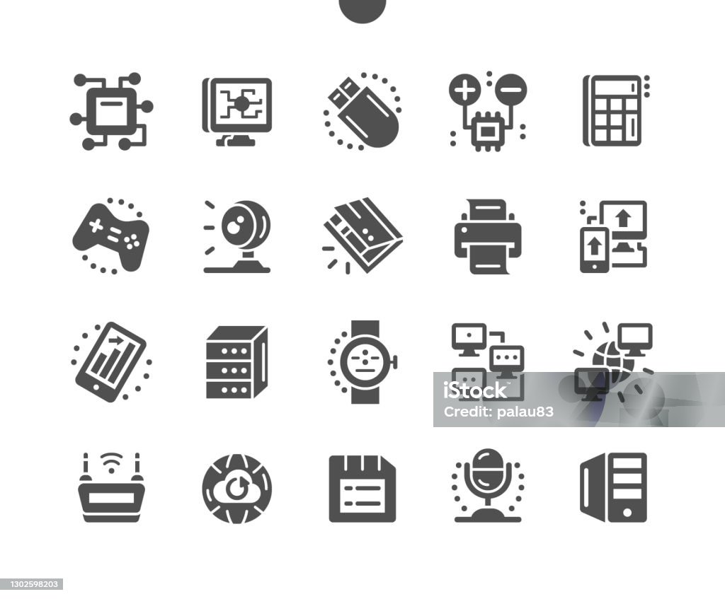 Research Computer Pictogram Computer Engineering Cloud Storage Data Exchange And Database Shared ...