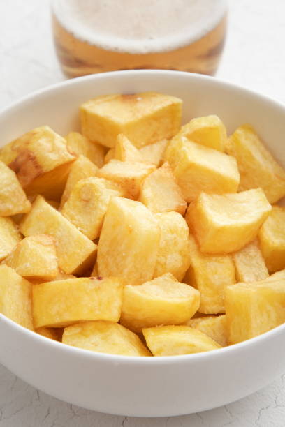 istock chunks of chips in small porcelain bowl 1302605441