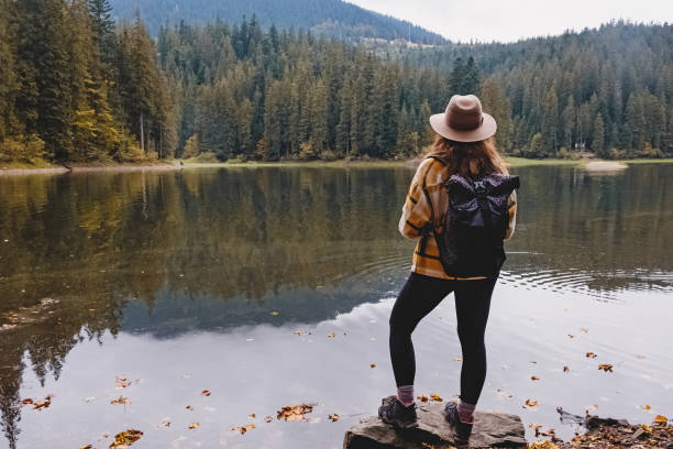 istock Calm Mountain lake with beautiful reflection. 1302614243