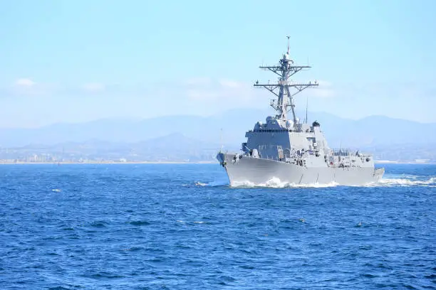 Photo of U.S. military ship