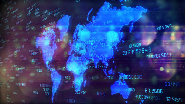 istock World Map, Global Business, Global, Map, Blockchain 1302622417