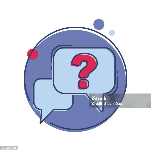 Question Mark Rivals Question Mark Inside Chat Bubble Quiz Query Doubt Questions Concept ...