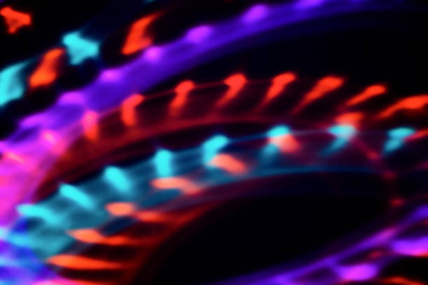 istock colorful neon light leaks on black background 1302627022