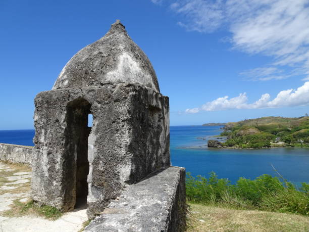 fort nuestra seéora de la soledad (festung unserer lieben frau von solitude) - guam stock-fotos und bilder