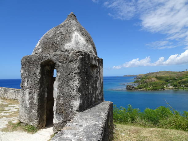 Fort Nuestra Señora de la Soledad (Our Lady of Solitude Fort) This fort was built during the Spanish era to protect the surrounding seas from pirates and other countries that wanted to invade Guam guam stock pictures, royalty-free photos & images