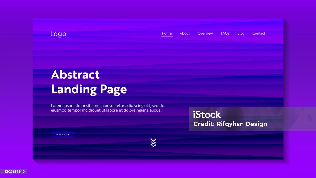Website Abstract Website Landing Page Template Design Abstract Modern Design For Website ...