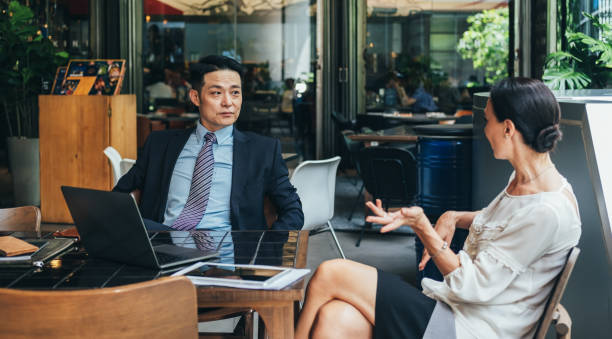 istock Great business leader is great listener 1302637746