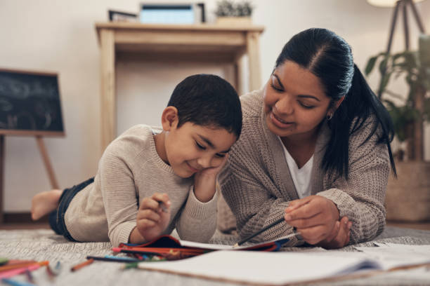 istock Full time parent, part time teacher 1302638912