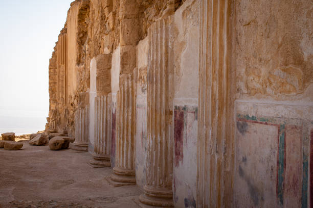 The reconstructed Roman villa at the Museum of El Jem in Tunisia.