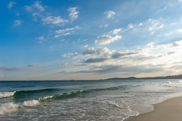 istock Beach and waves tropical sea with blue sky on sunny day background. copy space 1302643066