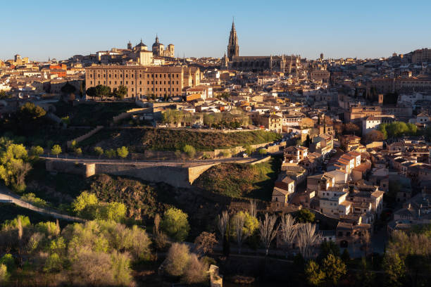 istock Panoramic view of Toledo, Spain 1302651192