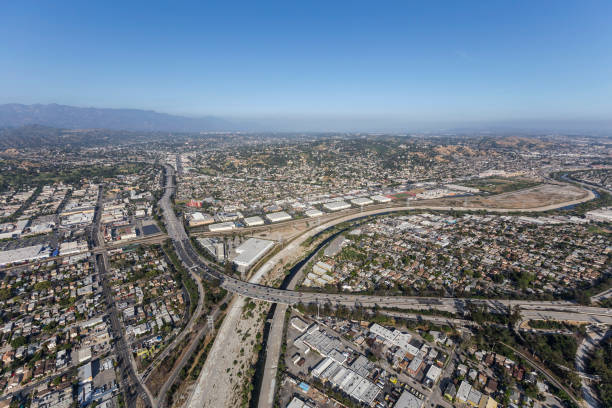 istock Glendale Freeway at the Los Angeles River 1302653742