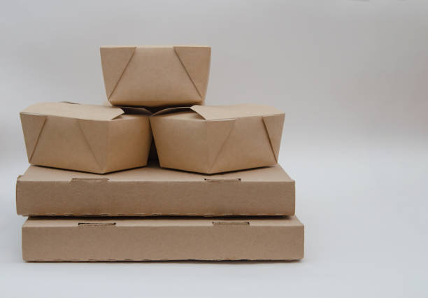 istock Boxes and packaging for takeaway and home delivery 1302653983