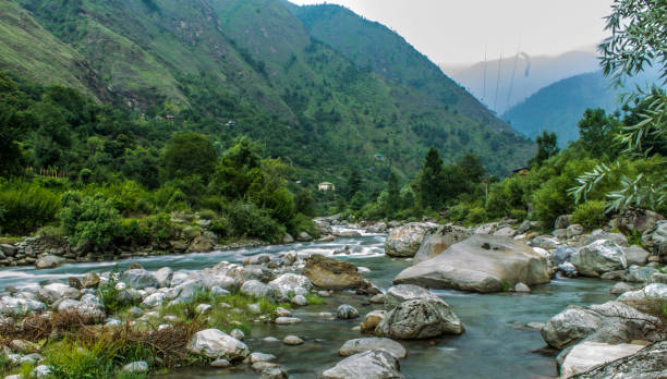 istock River running in the Tirthan Valley 1302655954