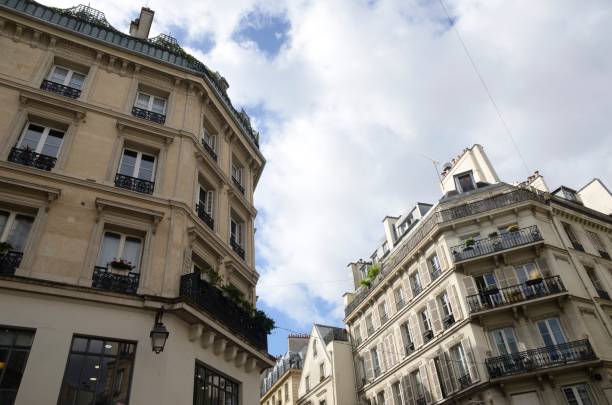 istock Buildings in The Marais, Paris 1302659033