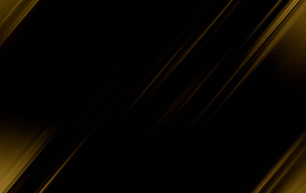 istock Black gold background gradient texture soft golden with light technology diagonal gray and white pattern lines luxury beautiful. 1302663767