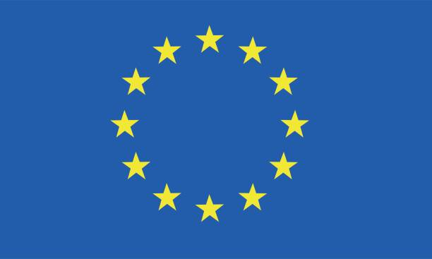 ilustraciones, imágenes clip art, dibujos animados e iconos de stock de ilustración vectorial del emoticono de la bandera de la unión europea - kansas football