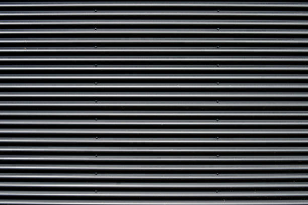 istock Corrugated Galvanized Steel Garage Door 1302671558