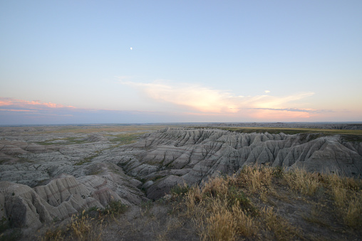 The Yellow Mounds area in the Badlands National Park is an example of a fossil soil, or paleosol.