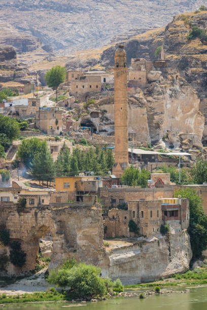 istock Panoramic view of Hasankeyf old town 1302685642
