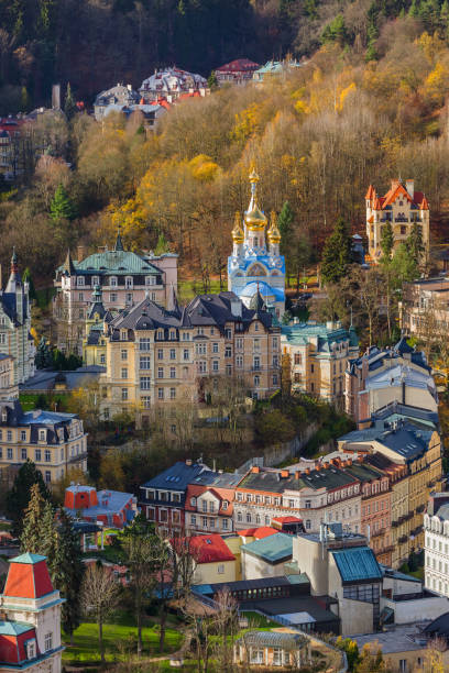 istock Karlovy Vary in Czech Republic 1302698413