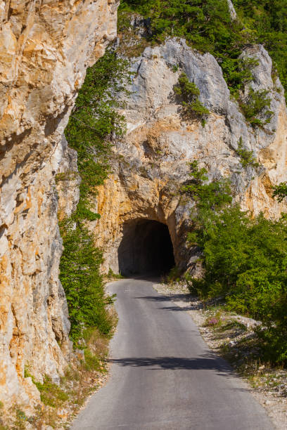 istock Road in Piva Canyon - Montenegro 1302702090