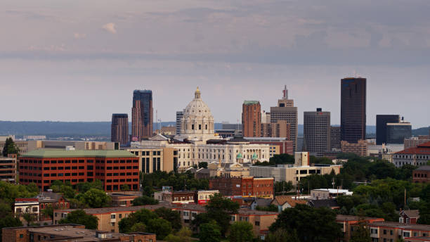 Historic Buildings in Downtown St. Paul, Minnesota