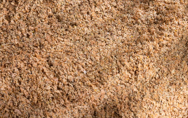 istock Salvia hispanica - Organic crushed chia seeds 1302710544