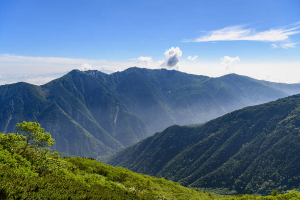 istock Mount Kannondake seen from Mount Kitadake 1302717965